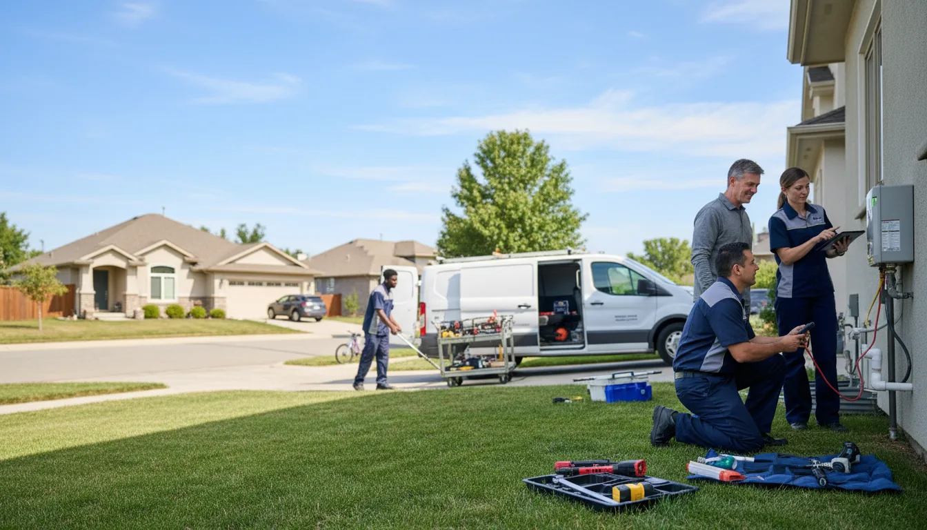 Tankless water heater service in Lemont, PA